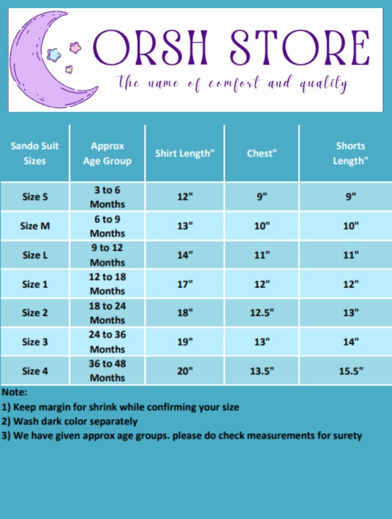 Sando Pattern Chart Pdf Kids Sando Suit - Little Triangles - ORSH STORE