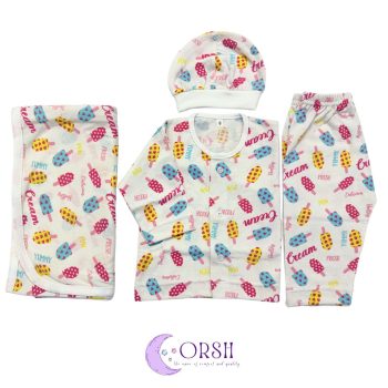 Newborn Baby Set - Ice Cream Fiesta